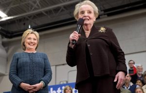 Hillary Clinton, Madeleine Albright